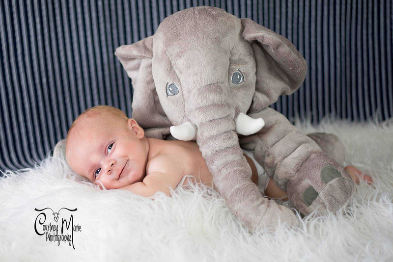 Big Soft Baby Elephant - "Loved it! Gave it to my daughter at her baby shower......it was a great hit!!!" - Glenda - Customer - MyShoppingSpot