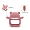 Chewable Silicone Mitten Teether