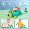 Cartoon Crawling Turtle Phone Toy 6-in-1