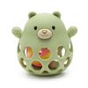 Bear-Shaped Silicone Teether & Rattle