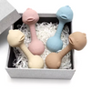 Duck Silicone Baby Teether & Rattle
