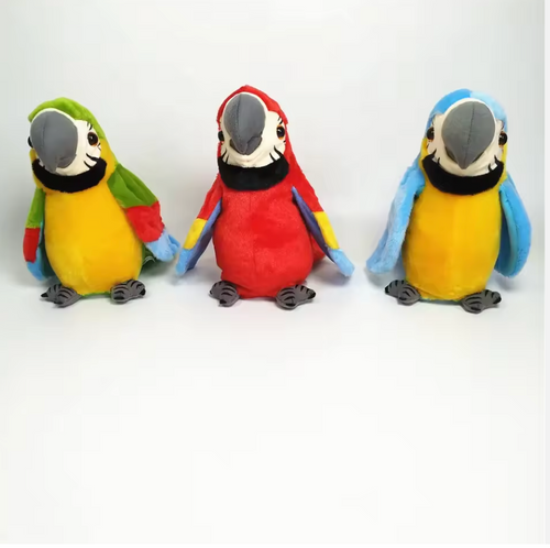 Talking Parrot Plush Toy