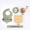 Bamboo and Food-Grade Silicone Feeding Set 🍼🌿