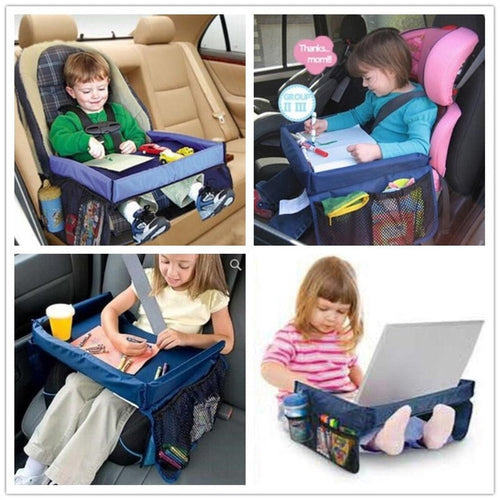 Snack & Play Travel Tray We love this for road trips