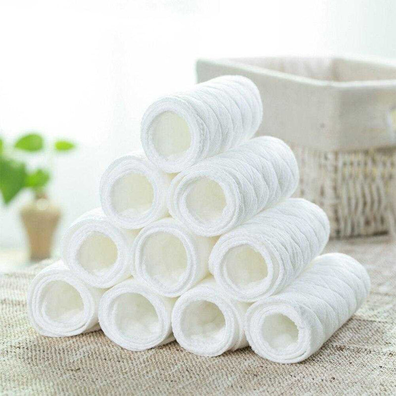 10 Eco-friendly Cotton Blend Diapers - MyShoppingSpot