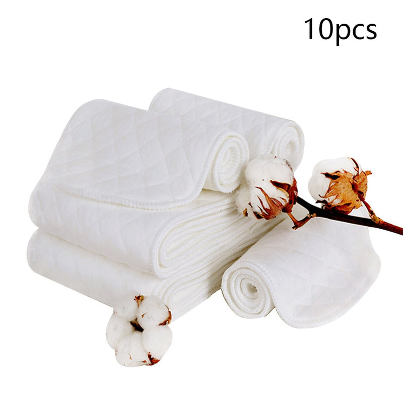 10 Eco-friendly Cotton Blend Diapers - MyShoppingSpot