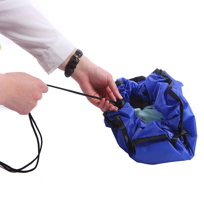 Portable Kids Toy Storage Bag and Play Mat - MyShoppingSpot