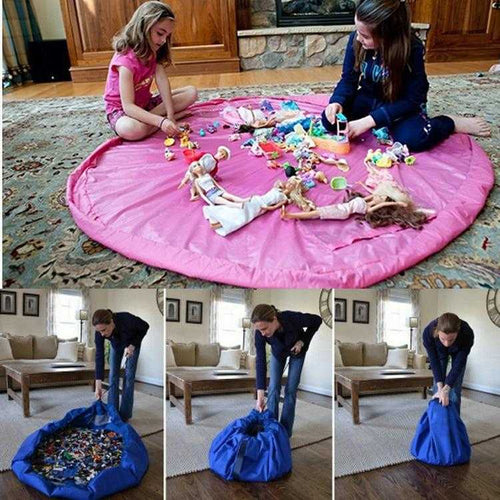 Portable Kids Toy Storage Bag and Play Mat - MyShoppingSpot