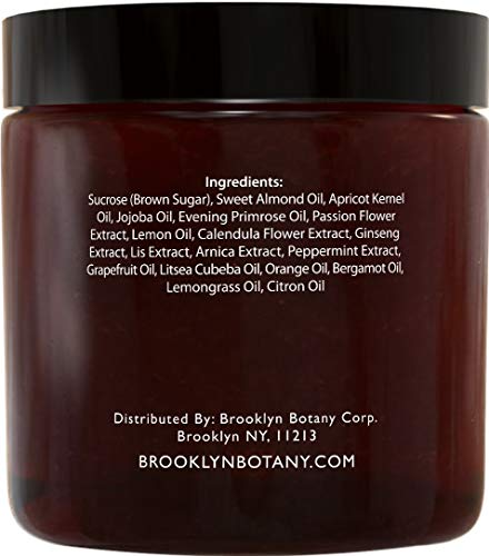 Brooklyn Botany Brown Sugar Body Scrub - Great as a Face Scrub & Exfoliating Body Scrub for Acne Scars, Stretch Marks, Foot Scrub, Great Gifts For Women - 10 oz - MyShoppingSpot