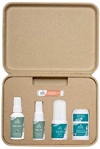 A Little Something for Mama-to-Be Gift Set by Earth Mama Natural Pregnancy and Maternity Gift for Expectant Mothers, 5-Piece Set