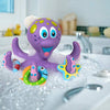 Totz Floating Purple Octopus with 3 Hoopla Rings - MyShoppingSpot
