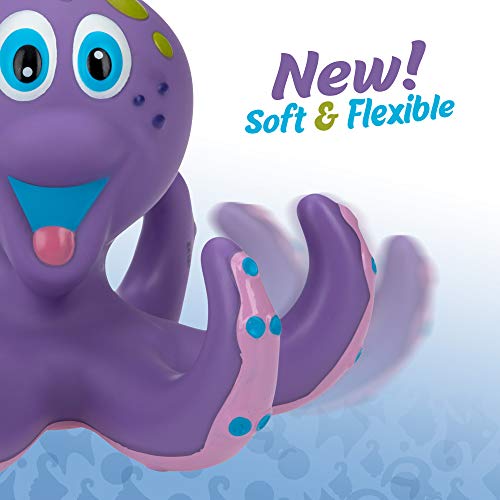 Totz Floating Purple Octopus with 3 Hoopla Rings - MyShoppingSpot