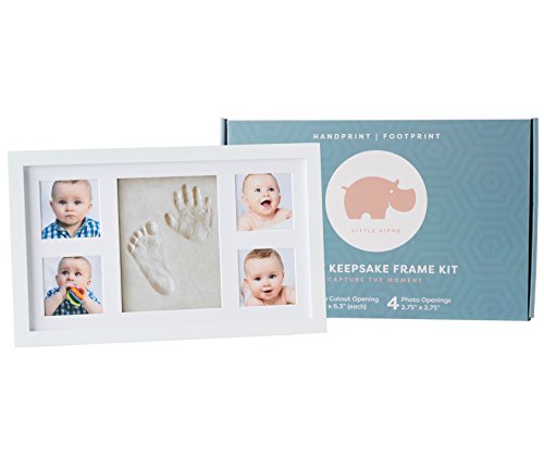 Baby Products Online - Baby Footprint Kit Handprint Photo Frame