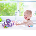 Totz Floating Purple Octopus with 3 Hoopla Rings - MyShoppingSpot