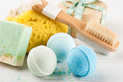 ArtNaturals Bath Bombs Gift Set - 6 Bubble Bath Bomb Fizzies - w/Essential Oils, Shea & Cocoa Butter - Aromatherapy for Spa & Relaxing - for Moisturizing Dry Skin - for Women, Kids & Men - MyShoppingSpot