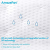 AmazeFan Bath Pillow, Bathtub Spa Pillow with 4D Air Mesh Technology and 7 Suction Cups, Helps Support Head, Back, Shoulder and Neck, Fits All Bathtub, Hot Tub and Home Spa - MyShoppingSpot