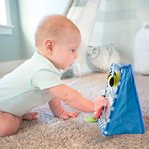 Totz Tummy Time Floor Mirror | Developmental Baby Toy | Newborn Essential for Tummy Time | Great Shower Gift - MyShoppingSpot