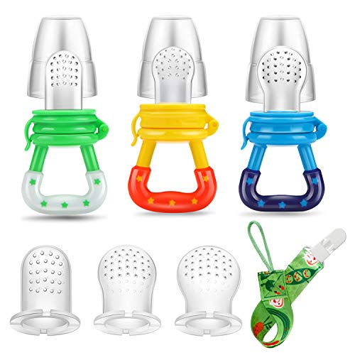 BPA Free Baby Fresh Fruit Food Feeder Nibbler Pacifier – My Shopping Spot  for Totz