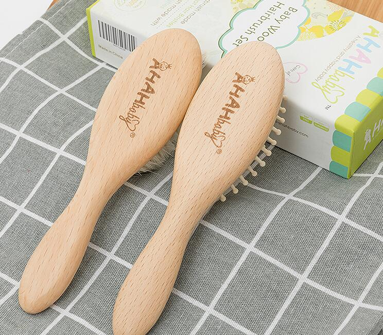 Eco-Friendly  Wooden Baby Brush A - MyShoppingSpot