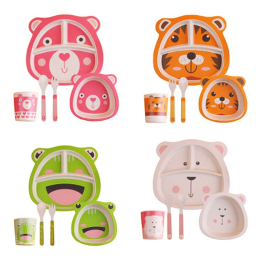 5 Piece Eco-Friendly Totz Dinner Set - MyShoppingSpot