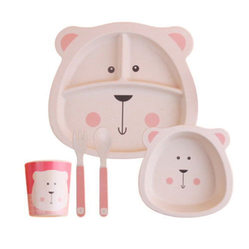 5 Piece Eco-Friendly Totz Dinner Set - MyShoppingSpot