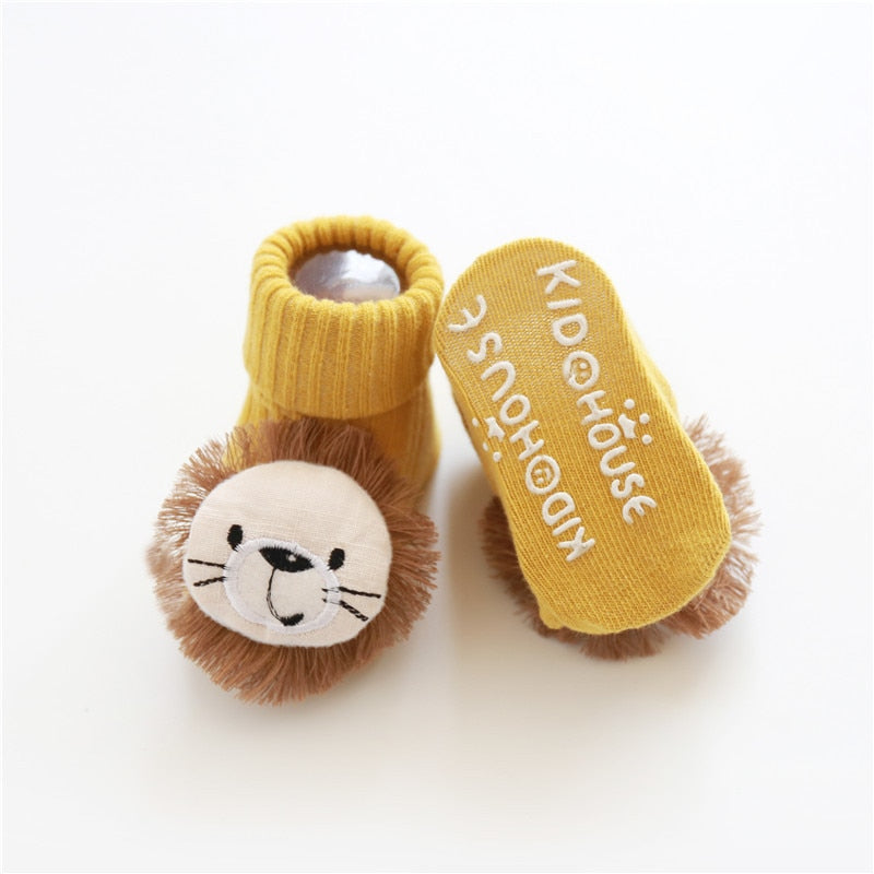 Baby Nonslip Animal and Bow Booties - MyShoppingSpot