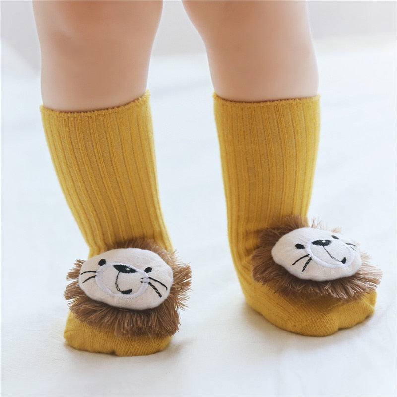 Baby Nonslip Animal and Bow Booties - MyShoppingSpot