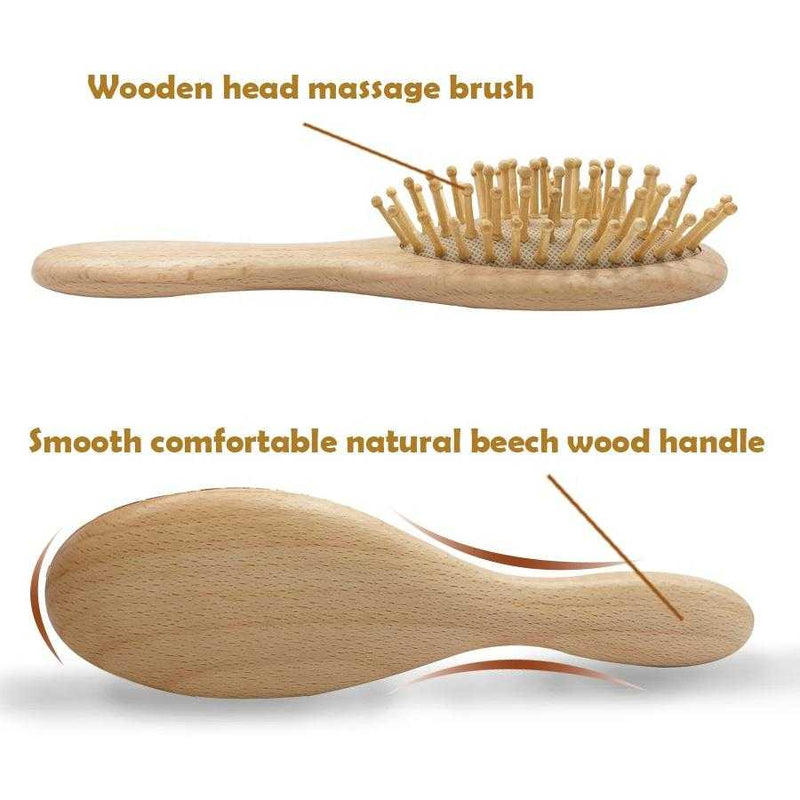 Eco-Friendly  Wooden Baby Brush A - MyShoppingSpot