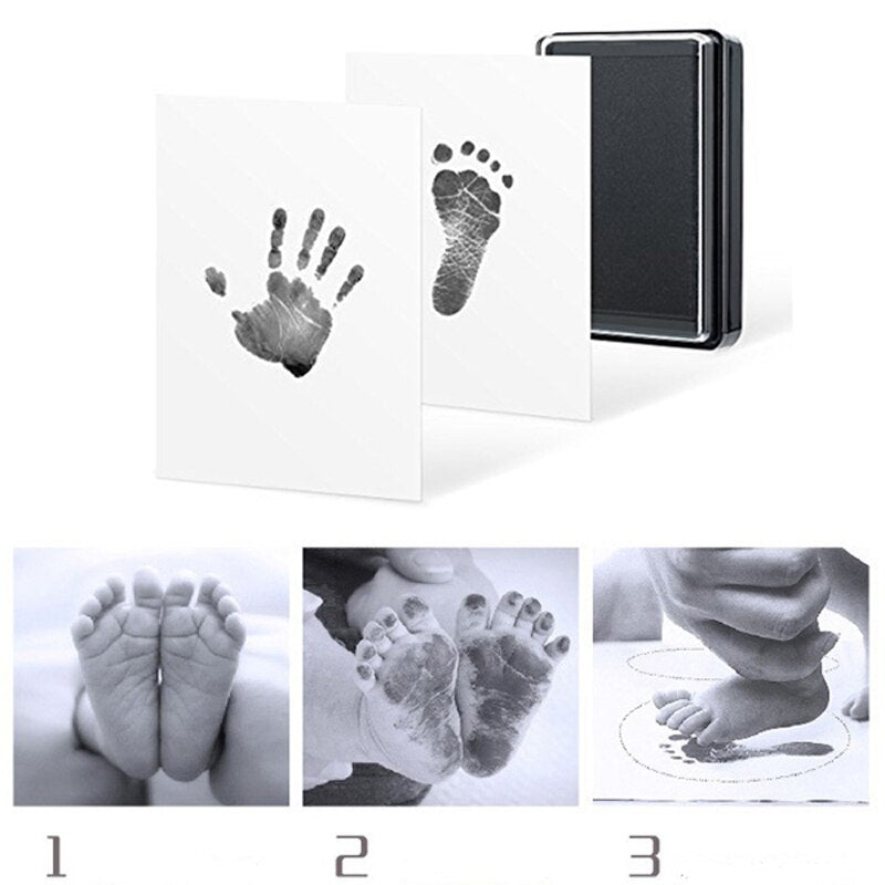 Make a Memory Ink-less Handprint & Footprint Kit