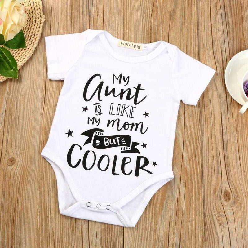 Cool Aunt Baby Romper Onsie - MyShoppingSpot