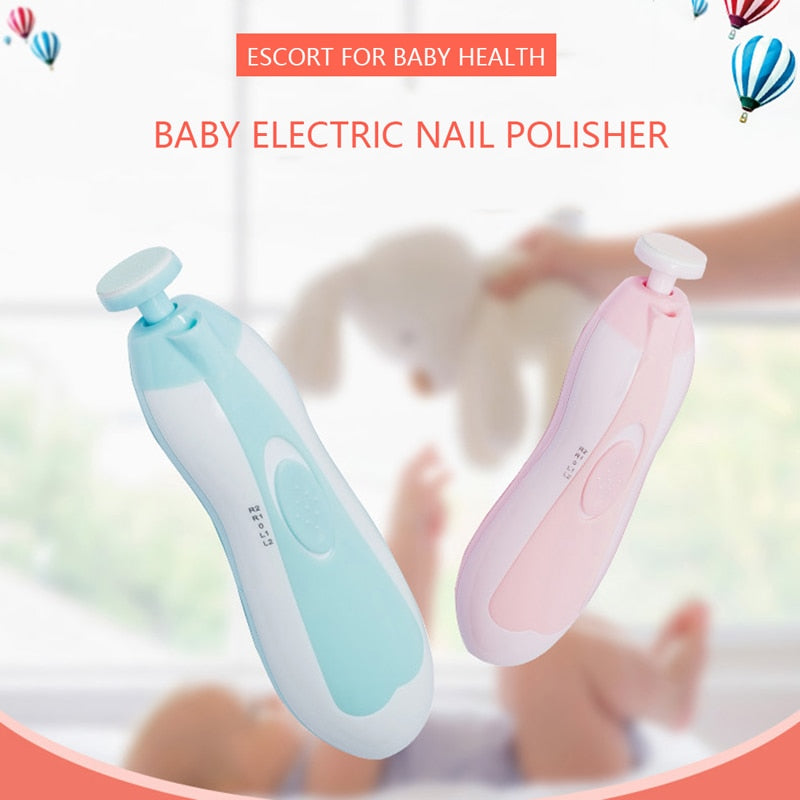 Baby Electric Nail Trimmer Polisher Set | Safe and Easy to use | Easy nail  clipping – Babyz