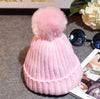 Baby / Toddler Crochet Beanie with PomPom (Faux Fur) - MyShoppingSpot