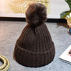 Baby / Toddler Crochet Beanie with PomPom (Faux Fur) - MyShoppingSpot