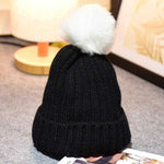 Baby / Toddler Crochet Beanie with PomPom (Faux Fur) - MyShoppingSpot