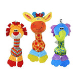 Soft Baby Animal Teether Rattle Squeaker - FREE Shipping - MyShoppingSpot