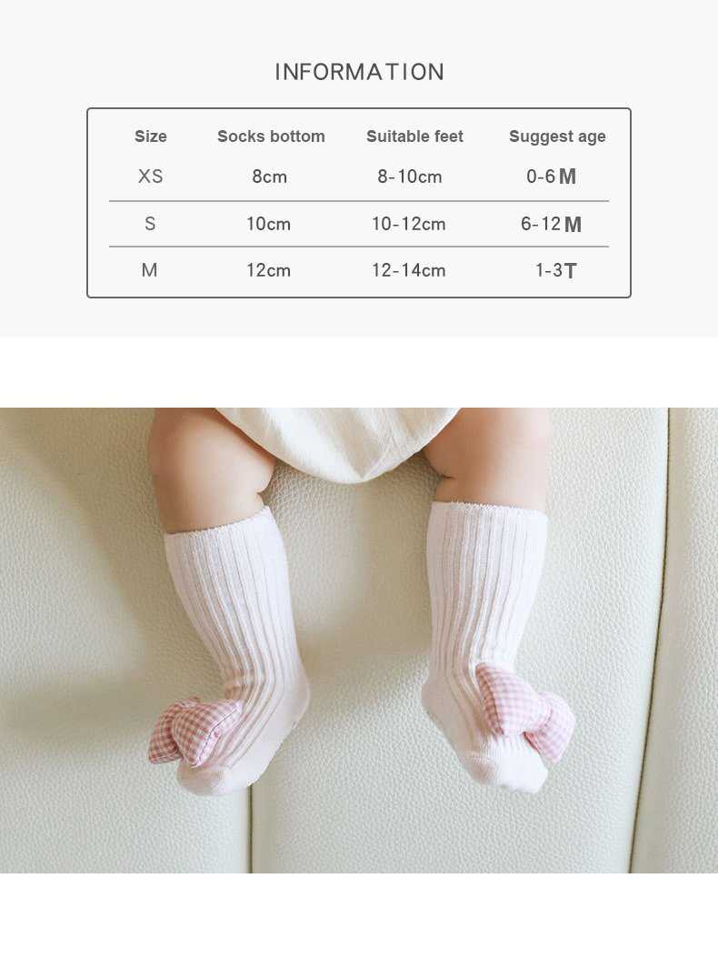 Baby Nonslip Animal and Bow Booties - MyShoppingSpot