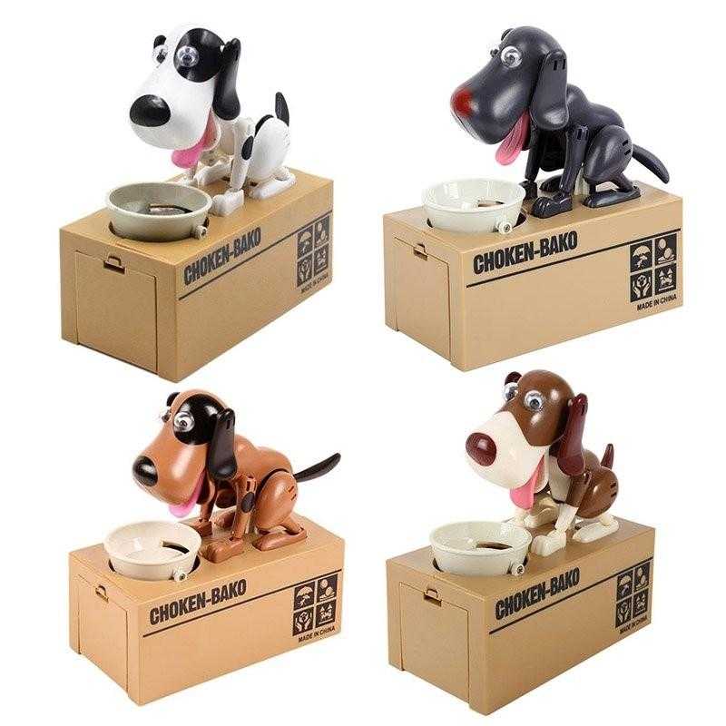 Doggy Coin Box - "So fun to watch, I had to buy one of each!" Dale - Customer - MyShoppingSpot