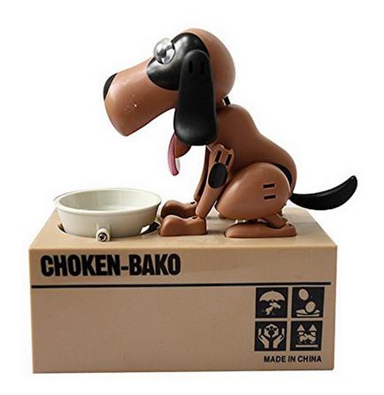 Doggy Coin Box - "So fun to watch, I had to buy one of each!" Dale - Customer - MyShoppingSpot