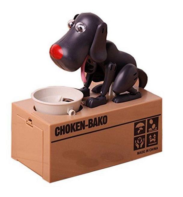 Doggy Coin Box - "So fun to watch, I had to buy one of each!" Dale - Customer - MyShoppingSpot