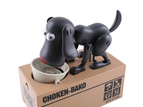 Doggy Coin Box - "So fun to watch, I had to buy one of each!" Dale - Customer - MyShoppingSpot