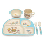 Eco-friendly Bamboo Fiber 5 pc Baby Dinnerware Set - MyShoppingSpot