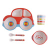 Eco-friendly Bamboo Fiber 5 pc Baby Dinnerware Set - MyShoppingSpot