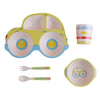 Eco-friendly Bamboo Fiber 5 pc Baby Dinnerware Set - MyShoppingSpot