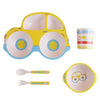 Eco-friendly Bamboo Fiber 5 pc Baby Dinnerware Set - MyShoppingSpot