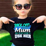 Back Off Crazy Mum Shirt - MyShoppingSpot