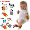 Baby Wrist Strap Rattles & Animal Socks - "Even cuter than I thought they were gonna be." - Susan W. - MyShoppingSpot