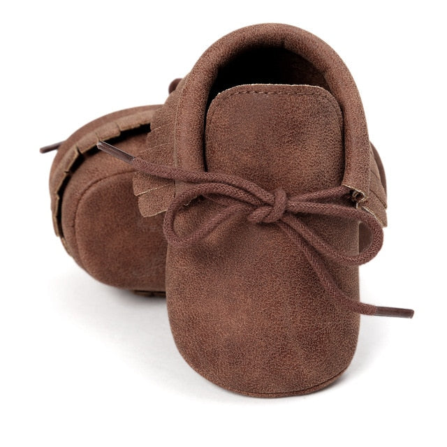 Newborn Infant  Moccasins - MyShoppingSpot