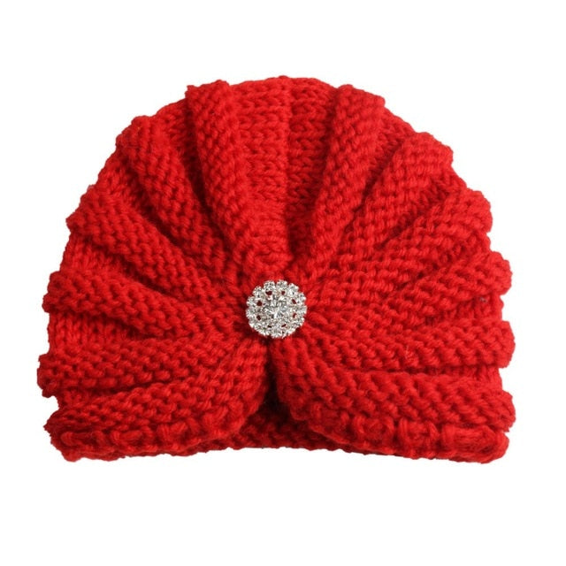 Knitted Winter Baby Beanie - MyShoppingSpot